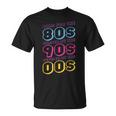 Né Pour Les Années 80 Façonné Par Les Années 90 Définies Par Les Années 00 T-Shirt