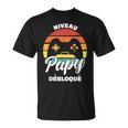 Niveau Papy Débloqué Grandpa T-Shirt