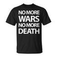 No More Wars No More Death Tシャツ