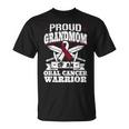 Oral Cancer Warrior Awareness リボン Proud Grandmom Of An Oral Cancer Warrior Tシャツ
