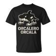 Orcalero Orcala 面白いイタリアンブレインロットスラングゲームミーム Tシャツ