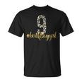 Outfit Zum 9 Geburtstag Für Mädchen Leopardenmuster T-Shirt