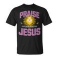Praise Jesus Our Lord &Aviour For An Abundant New Life Tシャツ