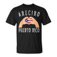 Puerto Rico Flag Heart Arecibo City Tシャツ