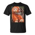 Punch The Monkey Meme X Ape Cute Punch Monkey Baby Meme Tシャツ