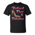 Retraité 2023 Gratuit Et Fabuleux Léopard À La Retraite Pour Les S T-Shirt