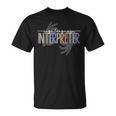 Retro Asl American Sign Language Interpreter Asl Teacher T-Shirt