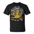 Retro Drumsticks Drummer Drums Hand Tシャツ