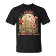 Sade 名前 かわいい レトロ 女の子 ワイルドフラワーade 名前 長袖tシャツ Tシャツ