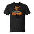 Security Buff Bear バウンサーデザイン Tシャツ