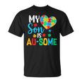 My Son Is Au-Some Autism Mama Acceptance Awareness Mom T-Shirt