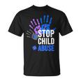 Stop Child Abuse 児童虐待をやめなさい Tシャツ