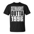 Straight Outta 1996 Womenintage 1996 Birth Of Birthday 長袖tシャツ Tシャツ