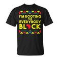 History I'm Rooting For Everybody ブラック アフリカ Tシャツ