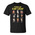 Types Of Cat Loaf Cute Kitten Kawaii Cats Cat Lover Tシャツ