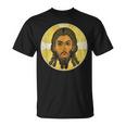 Vintage Christ Acheiropoietosainte Face De Jésus Orthodoxe T-Shirt