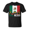 Viva Mexico ソンブレロ インディペンデンス メキシコ 国旗 メキシコ 長袖tシャツ Tシャツ