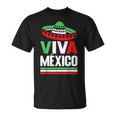 Viva Mexico 帽子デザイン メキシコ国旗カラー メキシコ人向け Tシャツ