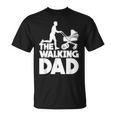 The Walking Dad Happy Father's Day Dadhortleeve Graphic Tシャツ