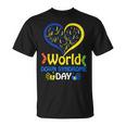 World Downyndrome Day Upport And Awareness 321 Tシャツ