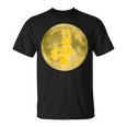うさぎ星人 On The Yellow Moon Tシャツ