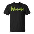 わさびハロウィンコスチュームごっこ I'm Wasabi Fun Tシャツ