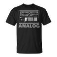 アナログシンセサイザー 音楽用シンセサイザー キーボード Tシャツ