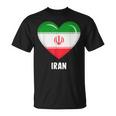 イラン国旗シャツ Tシャツ