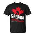 カナダホッケー メープルリーフ アイスホッケー選手 カナダ Tシャツ