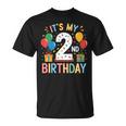 キッズ キッズ 2 歳の誕生日シャツ 男の子 幼児 2 人 2 歳の誕生日 Tシャツ