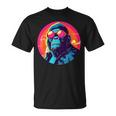 クールゴリラ サングラス付き サンセット ゴリラ Tシャツ