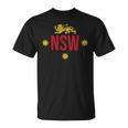 サウスウェールズ Nsw ライオンフラッグ オーストラリア Tシャツ