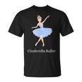 シンデレラ バレエ バレリーナ ポワント ダンサー ダンス グラフィック Tシャツ