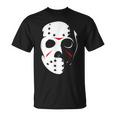 ジェイソンホッケーマスク ハロウィンシャツ 13日の金曜日 Tシャツ