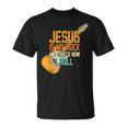 ジーザス・イズ・マイ・ロック・アンド・ザット・イズ・ハウ・アイ・ロール クリスチャン Tシャツ