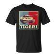 タイガー1装甲vi戦車 Ww2 ドイツ装甲車両 Afvアート 長袖tシャツ Tシャツ