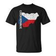 チェコ共和国 チェコ 国旗 チェコ ルーツ 地図 チェコ プライド Tシャツ