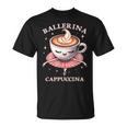 バレリーナ カプチーノ ミーム ブレイン イタリアン Tシャツ