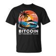 ビットコイン退職プラン Btc暗号取引 暗号通貨 Tシャツ