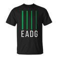 ベーシスト ベースギタリスト Eadg 4弦ギター Tシャツ
