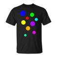 ポップ Dots カラフルドット 水玉【Pop】模様プリント アート おしゃれ Tシャツ