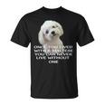 マルチーズ犬愛好家 子犬オーナー 真の愛 引用句デザイン Tシャツ