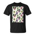 ミニマリストのブドウ柄アート。 Tシャツ