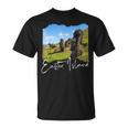 モアイ像 イースター島 ラパヌイ Tシャツ