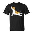 ヨガジャック・ラッセル・テリア犬 Tシャツ