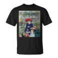 ルノワール二人の姉妹（テラス） Tシャツ