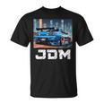 レトロ Jdm 日本ドリフトレース チューニングカー 東京スカイライン ギフト 長袖tシャツ Tシャツ