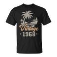 ヴィンテージ 1968 誕生日 58歳 ヤシの木 Tシャツ