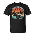 ヴィンテージ70歳の誕生日の伝説は1956年4月に誕生しました。 Tシャツ