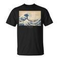 富士山、北斎、浮世絵、江戸時代、版画、お土産、日本旅行、日本美術、伝統、かっこいい、富嶽三十六景、和風 Tシャツ